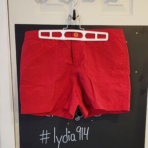 Jacob Annexe Red Casual Shorts